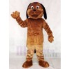 Black Ear Brown Dog Mascot Costumes Animal