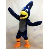 Navy Blue Roadrunner Mascot Costume