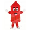 Red Public Utilities Fire Hydrant Mascot Costume