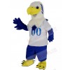 White Head Falcon Eagle in White T-shirt Mascot Costume