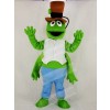 Realistic Green Grasshopper Mascot Costume Cartoon