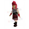 Spartan mascot costume