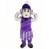 Purple Titan Spartan Sparty Mascot Costume People