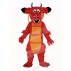 Red Legendary Dragon Mascot Costume Animal