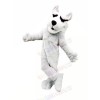 White Husky Mascot Costumes Cartoon	