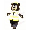 Carl Bear Social Worker Mascot Cotsumes Bear