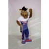 Smiling Mustang Mascot Costumes Animal
