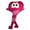 Heart mascot costume