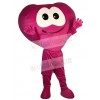 Heart mascot costume