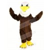 Fierce Brown Eagle Long Hair Mascot Costume Animal