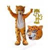 Leopard mascot costume
