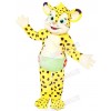 Cheetah mascot costume