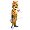 Cheetah mascot costume