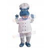 Hippo mascot costume