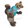 Squirrel mascot costume