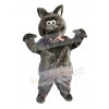 Wolf mascot costume