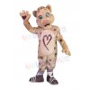 Leopard mascot costume
