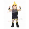 Spartan mascot costume