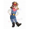 Cowgirl mascot costume