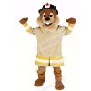 Fire Protection Beaver Mascot Costumes Cartoon