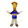 Cute Giraffe with Big Eyes Mascot Costumes Animal