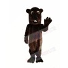 Brown Adult Beaver Mascot Costumes Animal