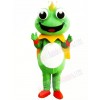 Cartoon King Frog Mascot Costume