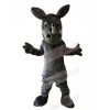 Grey Rhino with Big Eyes Mascot Costumes