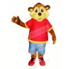 Quality Brown Beaver Mascot Costumes Cartoon	