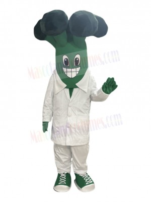 Broccoli mascot costume