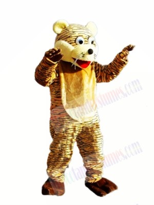 Lucky Tiger Mascot Adult Costume Free Shipping 