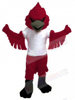 Power Cardinal Mascot Costume Animal