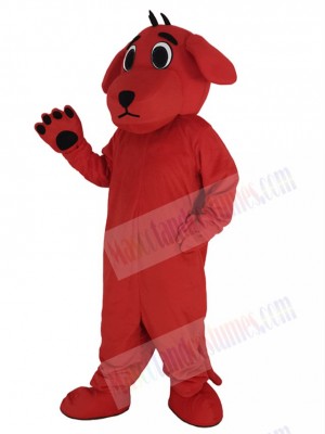 Funny Red Dog Mascot Costume Animal
