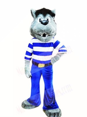 Best Quality Grey Wolf Mascot Costumes 