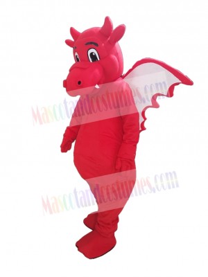 Red Dragon Mascot Costume Animal