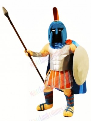 Cool Spartan Mascot Costume People