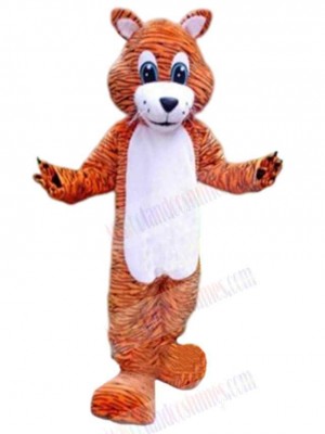 Adorable Orange Tiger Mascot Costume Animal