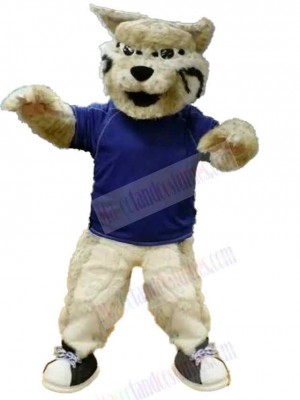 Power Furry Tiger Mascot Costume Animal