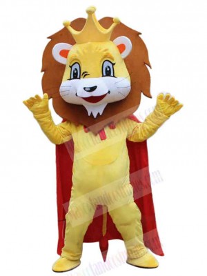 Funny King Lion Mascot Costume Animal
