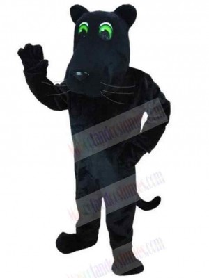 Cartoon Black Panther Mascot Costume Animal