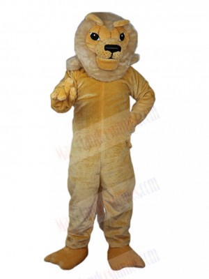 Majestic Male Lion Mascot Costume Animal