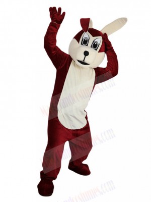 wolf mascot costume