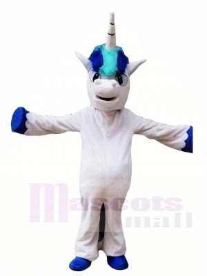 Blue Unicorn Mascot Costumes Animal 