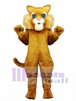 Cute Miss Boots Cat Mascot Costume