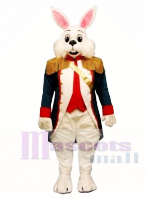 Cute Easter Colonel Wendall Bunny Rabbit Mascot Costume