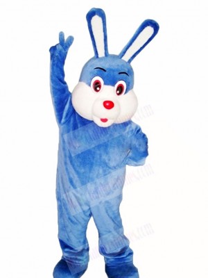 Blue Easter Bunny Rabbit Mascot Costumes Animal