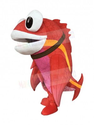 Fish mascot costume