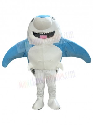 Shark mascot costume