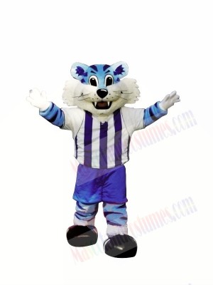 College Blue Tiger Mascot Costumes 