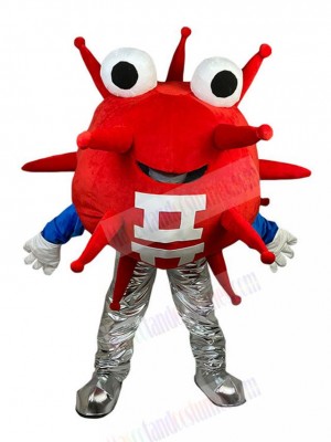 Virus mascot costume